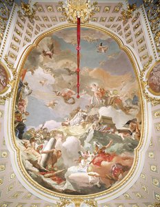 Apothéose de la monarchie espagnole - Giovanni Battista Tiepolo