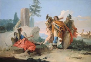Armida abandonnée par Rinaldo - Giovanni Battista Tiepolo