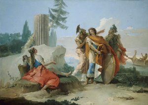 Armida abandonnée par Rinaldo, 1742-45 - Giovanni Battista Tiepolo