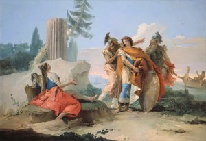 Armida abandonnée par Rinaldo - Giovanni Battista Tiepolo