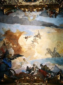 Détail du Cours du Soleil, 1740 - Giovanni Battista Tiepolo