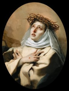 Sainte Catherine de Sienne - Giovanni Battista Tiepolo