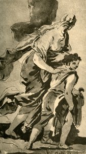 Agar et Ismaël, milieu du 18e siècle, 1928 - Giovanni Battista Tiepolo
