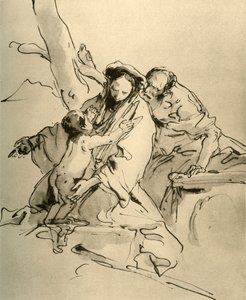 Sainte Famille, milieu du XVIIIe siècle, 1928 - Giovanni Battista Tiepolo