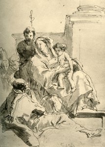 Sainte Famille, milieu du 18e siècle, 1928 - Giovanni Battista Tiepolo
