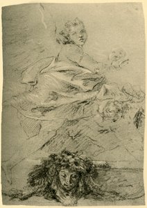 Génie flottant, milieu du 18e siècle, 1928 - Giovanni Battista Tiepolo
