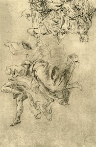 Génies flottants, 1752-1753, 1928 - Giovanni Battista Tiepolo
