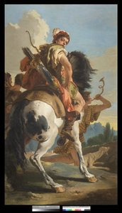 Chasseur à cheval, 1718-30 - Giovanni Battista Tiepolo