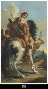 Chasseur à cheval, 1718-30 - Giovanni Battista Tiepolo