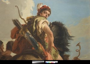 Chasseur à cheval, 1718-30 - Giovanni Battista Tiepolo