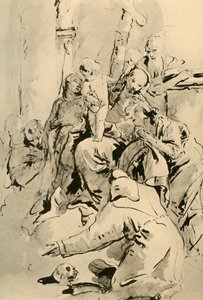 Madone avec des saints, milieu du 18e siècle, 1928 - Giovanni Battista Tiepolo