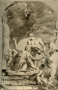 Le martyre de S. Giustina, vers 1730, 1928 - Giovanni Battista Tiepolo