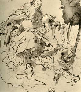 Vieil homme et jeune femme, 1761, 1928 - Giovanni Battista Tiepolo