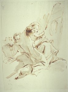Repos lors de la fuite en Égypte - Giovanni Battista Tiepolo