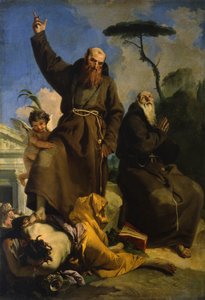 Saint Fidelis de Sigmaringen et Saint Joseph de Leonessa - Giovanni Battista Tiepolo