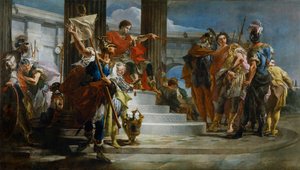 Scipio Africanus libère Massiva - Giovanni Battista Tiepolo
