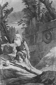Saint Hilarion - Giovanni Battista Tiepolo