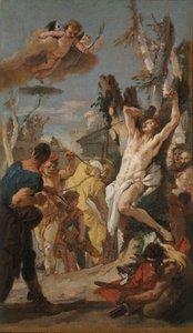 Étude pour Le Martyre de Saint Sébastien, 1739 - Giovanni Battista Tiepolo