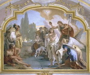 Le Baptême du Christ - Giovanni Battista Tiepolo