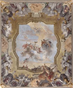 La Chute des Démons, Histoires de Scipion, 1731 - Giovanni Battista Tiepolo