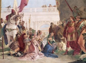 La famille de Darius devant Alexandre - Giovanni Battista Tiepolo