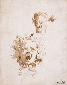La tête de Méduse et la tête d