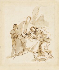 La Sainte Famille - Giovanni Battista Tiepolo