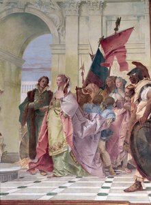 La magnanimité de Scipion (détail)