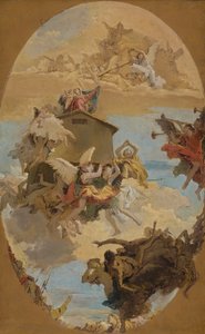 Le Miracle de la Sainte Maison de Lorette, 1743 - Giovanni Battista Tiepolo
