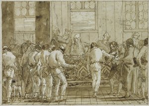 Le procès, vers 1790 - Giovanni Battista Tiepolo