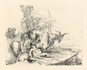Vari Capricci, avant 1750 - Giovanni Battista Tiepolo