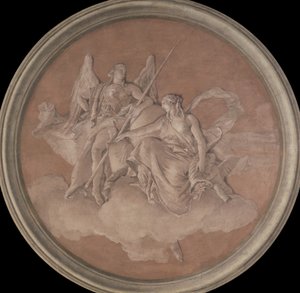 Vertu et Abondance, 1760 - Giovanni Battista Tiepolo