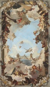 Richesse et bienfaits de la monarchie espagnole sous Charles III, 1762 - Giovanni Battista Tiepolo