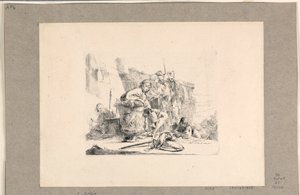 Jeune homme assis près d
