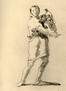 Jeunesse avec amphore, milieu du 18ème siècle, 1928 - Giovanni Battista Tiepolo