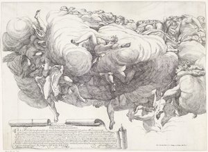 Ascension de Marie (partie gauche) - Giovanni Battista Vanni