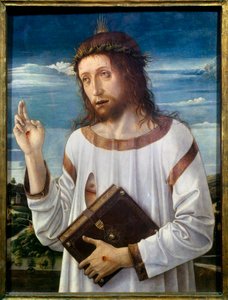 Christ bénissant - Giovanni Bellini