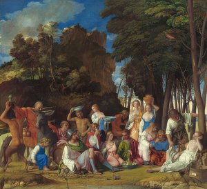 La fête des dieux - Giovanni Bellini