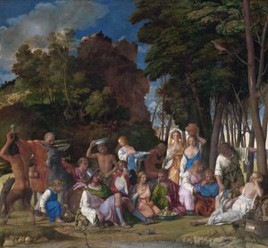 Le festin des dieux - Giovanni Bellini