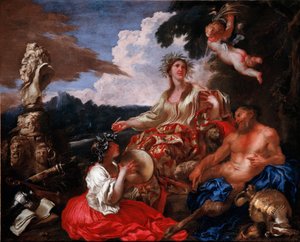 Allégorie de la musique - Giovanni Benedetto Castiglione