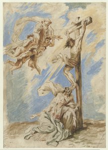 Christ sur la croix - Giovanni Benedetto Castiglione