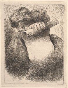 Homme avec un parchemin
