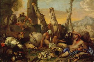La Fable de Diogène, cherchant avec une lanterne un homme de bien