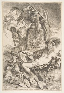 Le Génie de Castiglione, vers 1645-47 publié 1648 - Giovanni Benedetto Castiglione