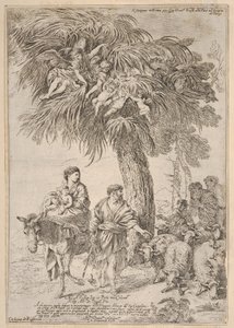 La Sainte Famille en fuite vers l