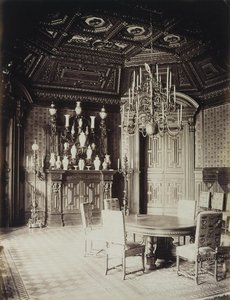 Le palais Stroganov à Saint-Pétersbourg. La salle à manger