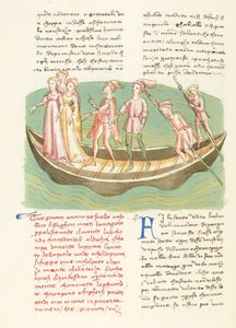 Décaméron, Entremetteur malgré lui - Ninette et ses sœurs naviguant , Quatrième journée, nouvelle 3. - Giovanni Boccaccio