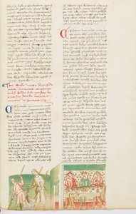 Décaméron, Les deux victoires de Charles - Charles I de Naples invité de Neri degli Uberti , Dixième journée, nouvelle 6. - Giovanni Boccaccio