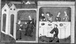 Décaméron, Tedaldo parle avec Ermeline ; Tedaldo révèle son identité. Troisième journée, nouvelle 7 - Giovanni Boccaccio