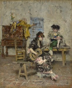 Un Joueur de guitare, 1872 - Giovanni Boldini
